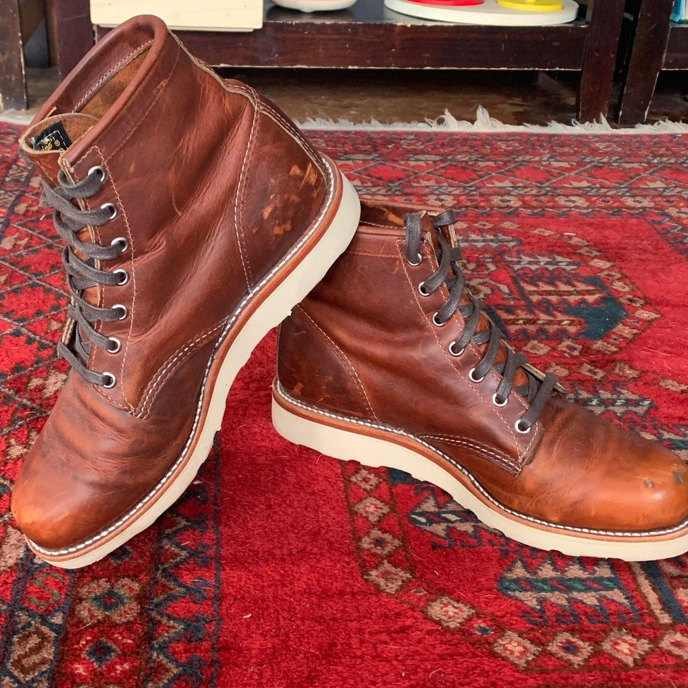 Chippewa Copper Boots